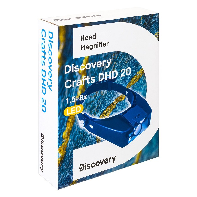 Levenhuk discovery discovery crafts dhd 20 vergrootglas aan de voorkant