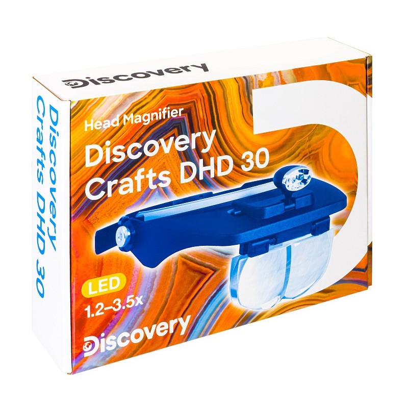Lente d’ingrandimento frontale levenhuk discovery crafts dhd 30