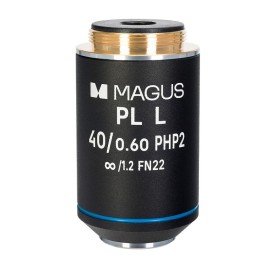 Magus 40hp 40х / 0.60 plan l fázisú php2 ∞ / 1.2 wd 3.5mm objektív
