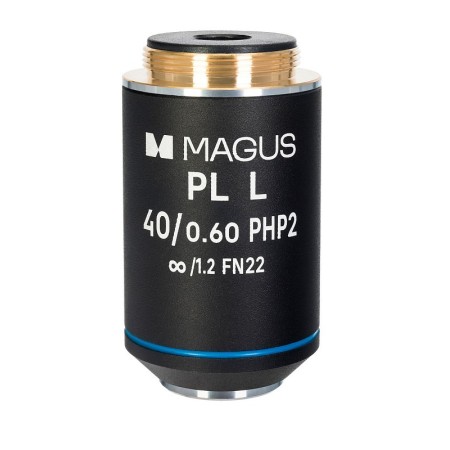 Magus 40hp 40х/0,60 plan l fáze php2 ∞/1,2 wd 3,5 mm objektiv