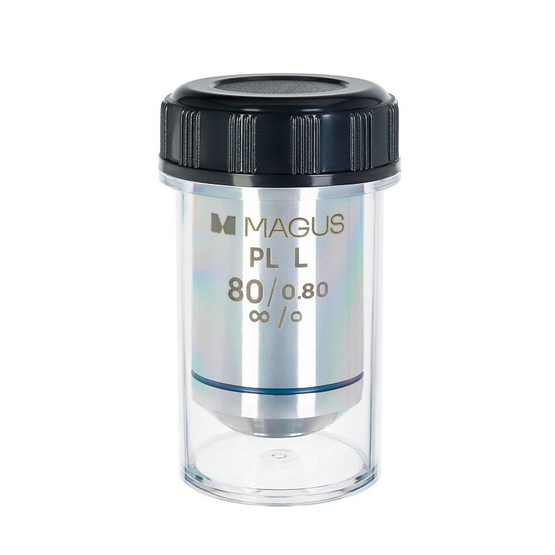 Obiettivo magus sfr80 80х/0,80 plan l pol ∞/0