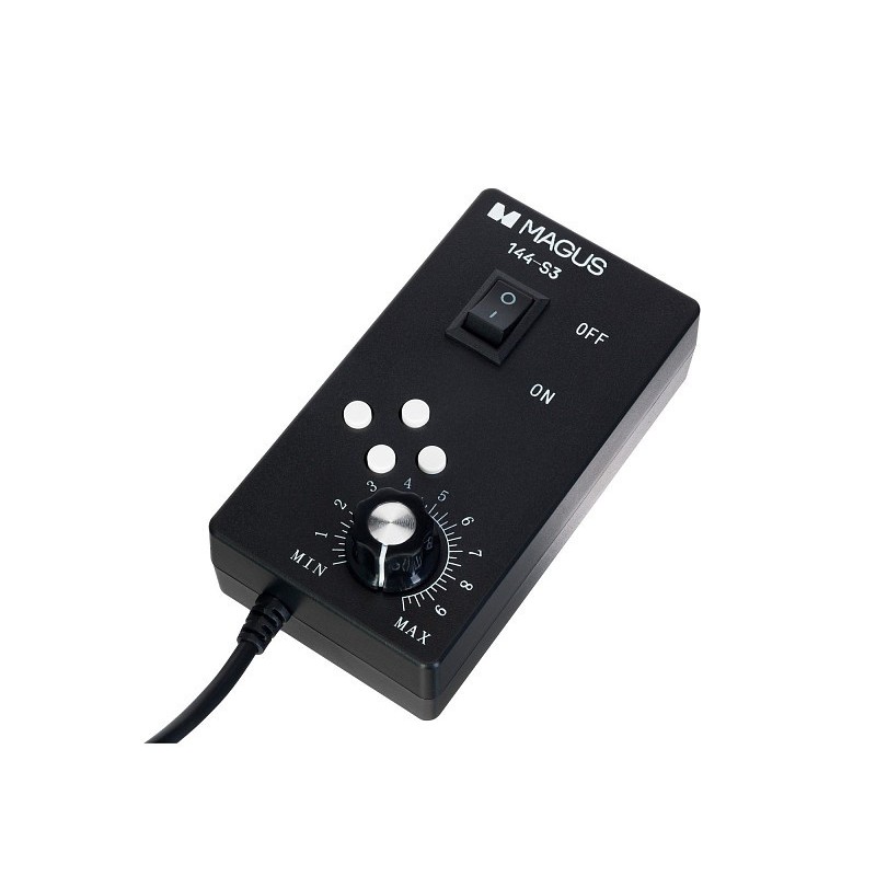 Luce ad anello magus led 144-s4 con controllo settoriale