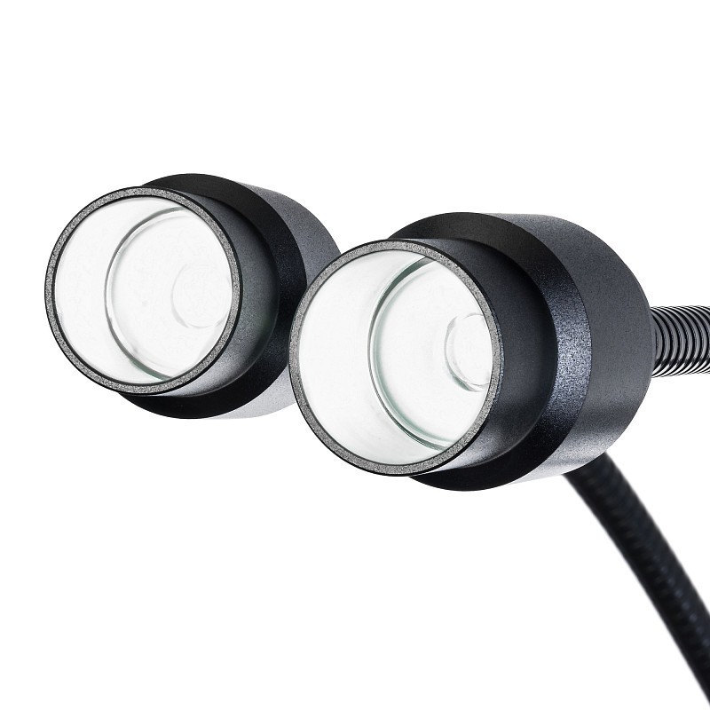 Luce a doppio collo di cigno magus led dgl2