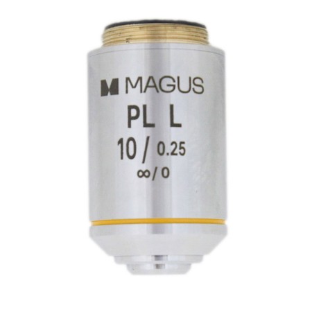 Magus 10pll 10х/0.25 plan l wd 5 mm objektiv