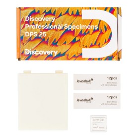 Levenhuk discovery prof dps 25 microspecimenset “biologie, vogels, enz.”