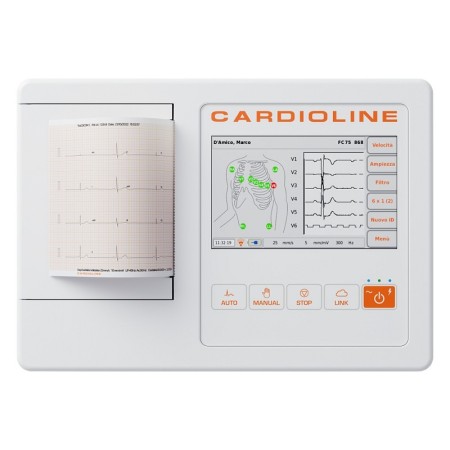 Elektrokardiográf érintőképernyős cardioline ecg100l