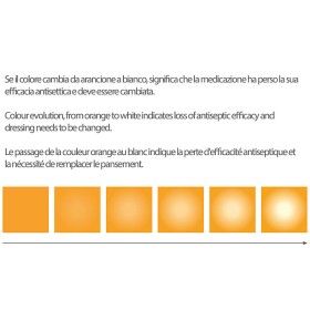 Inadine (pvp-i) nicht haftender wundverband p01491, 9,5 cm x 9,5 cm - 10 stück.