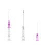 Aghi cannula 1 via B.Braun Introcan Safety 20Gx25mm Rosa, senza alette, in PUR - 50 pz.