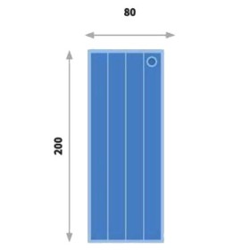 Bi-vacuum vacuümpositioneerder - standaard vacuümmatras, gesegmenteerd 80x200 cm