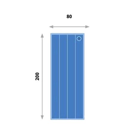 Bi-vacuum vákuumpozicionáló - standard vákuummatrac, szelvényezett 80x200 cm