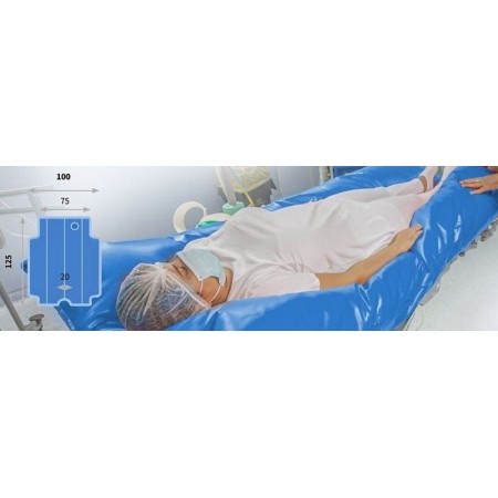 4 kamer vormige depressie matras, verdeeld 75/100x125 cm