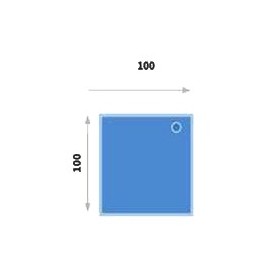 Bi-vacuum vákuumpozicionáló - standard vákuummatrac 100 x 100 cm