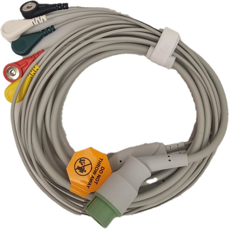 5-odprowadzeniowy kabel ekg do rescue life 7