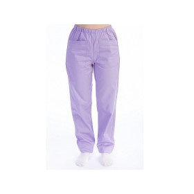 Pantalones - algodón/poliéster - unisex - talla l morado