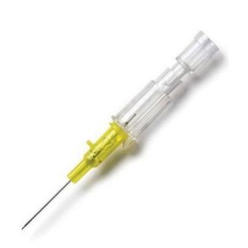 Aghi cannula 1 via b.braun introcan 24gx19mm giallo, senza alette, in pur - 50 pz.
