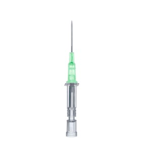 Aghi cannula 1 via B.Braun Introcan 18Gx32mm Verde, senza alette, in PUR - 50 pz.