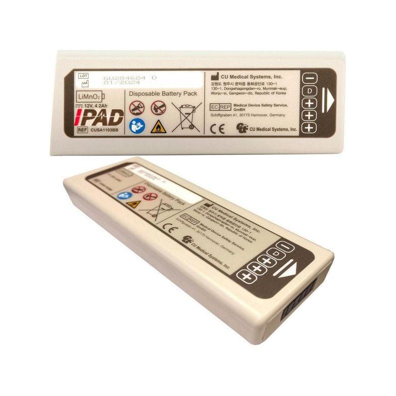 Jednorázová lithiová baterie limno2 pro cu-spr 35400-2 -pad cu-sp2