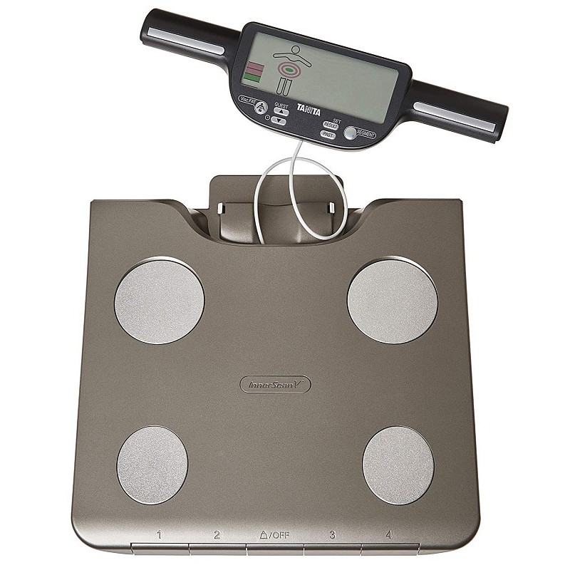 Electronic body mass analysis scale tanita bc601 8 electrodes