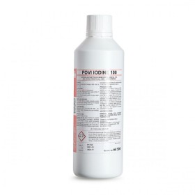 Jodopovidone 10% jód 500 ml-es palack