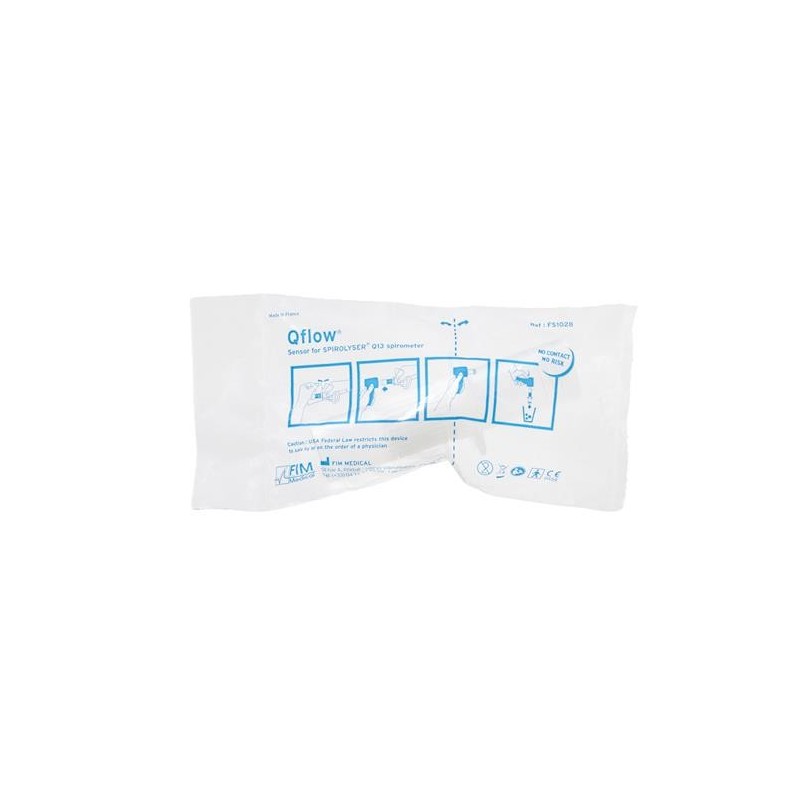 Qflow-sensor - 50 sensoren voor spirolyser q13 usb-spirometer