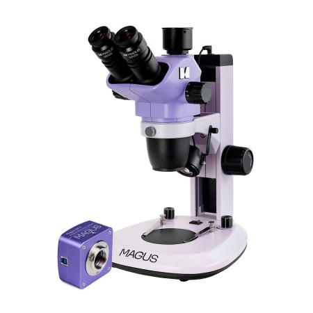 Microscopio stereoscopico digitale magus stereo d7t base
