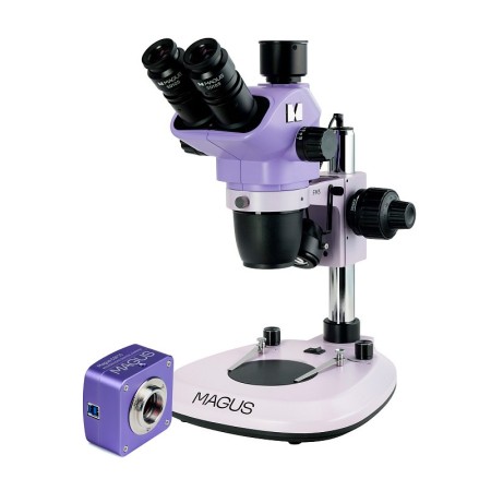 Microscopio stereoscopico digitale magus stereo d8t base
