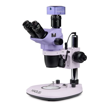 Microscopio stereoscopico digitale magus stereo d8t base