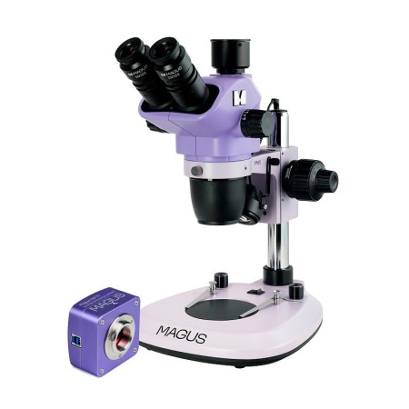 Microscopio stereoscopico digitale magus stereo d8t plus