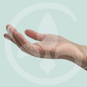 Gants jetables en vinyle doc u.vi extra powder free - 100 pcs.