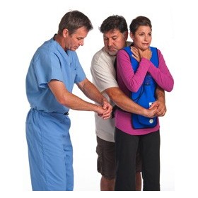 Act+fast anti choking trainer blue giubbino per addestramento alla sola manovra di heimlich