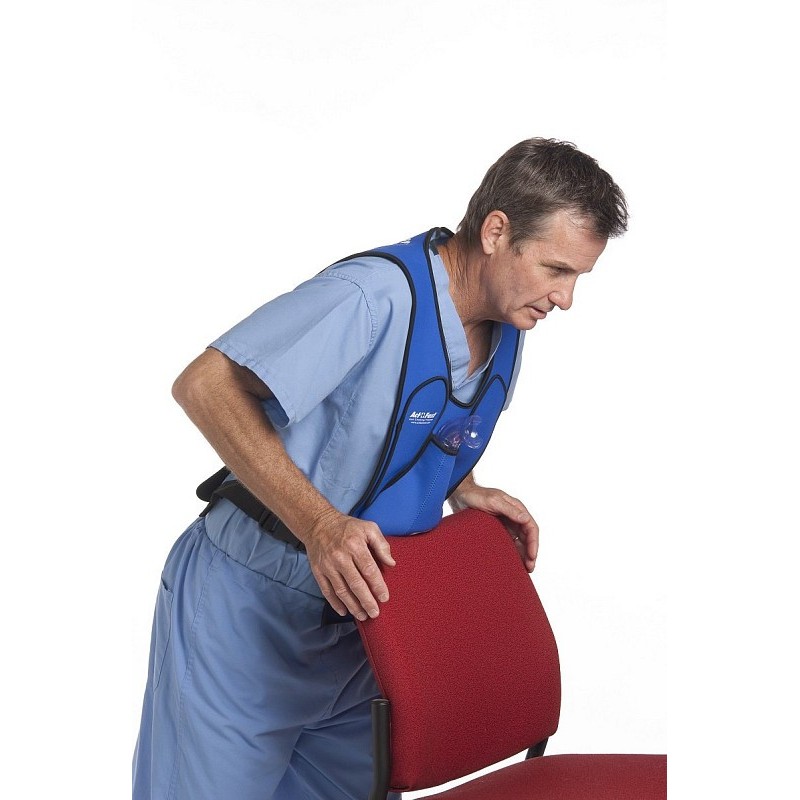 Act+fast anti choking trainer gilet d’entraînement à la manœuvre blue heimlich