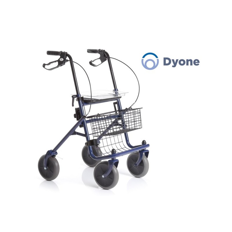 Összehajtható henger festett acélból - 4 kerék - dyone