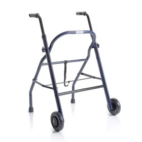 Rollator pieghevole in acciao verniciato - 2 ruote - poseidon