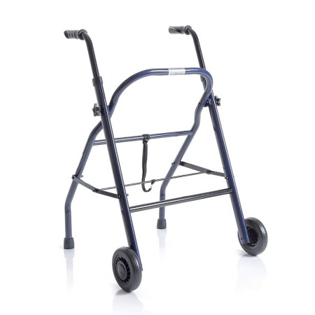 Rollator pliant en acier peint - 2 roues - poséidon