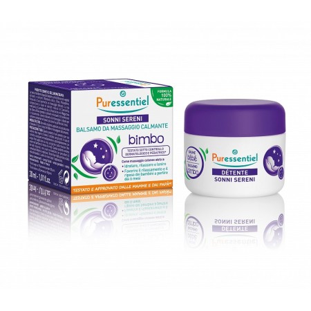 Puressentiel Bimbo Sonni Sereni Balsamo ai 5 Olii Essenziali