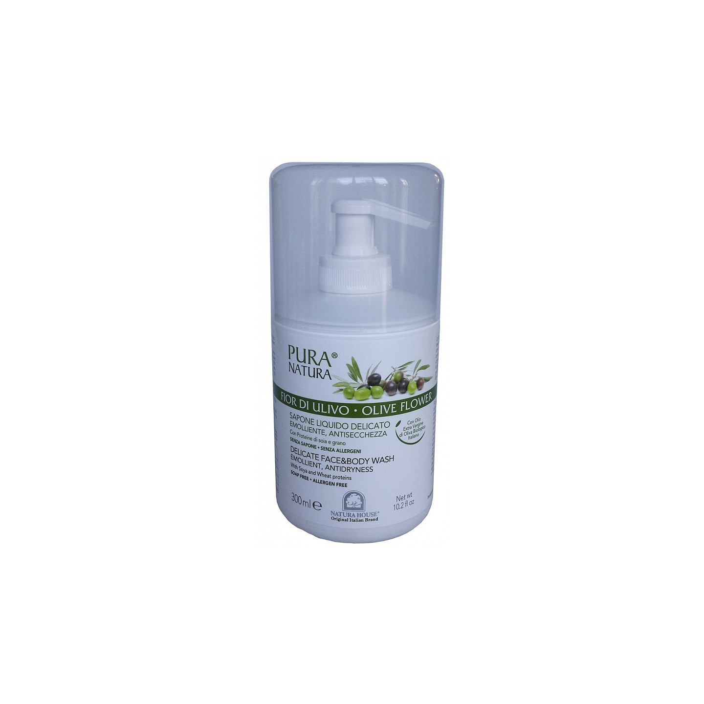 SAPONE LIQUIDO OLIO DI OLIVA DELICATO 300 ml