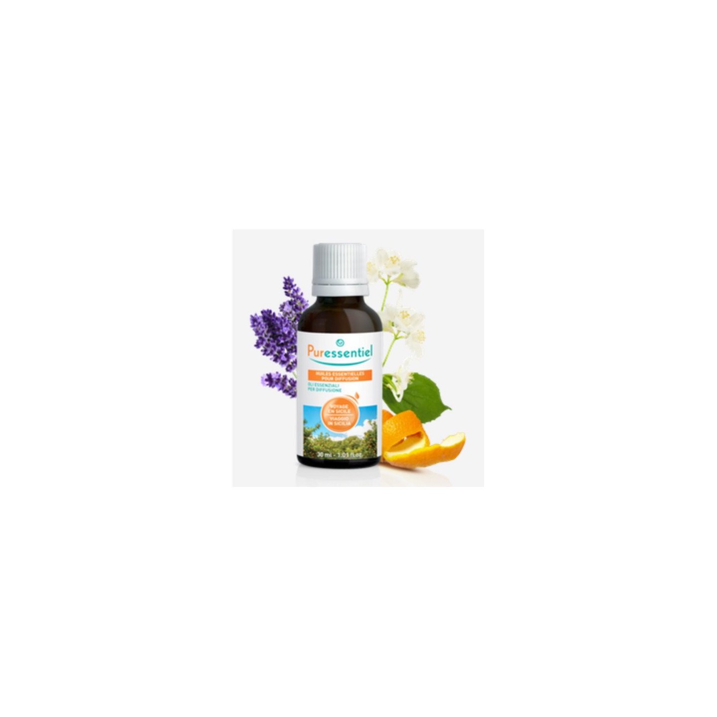 Puressentiel miscela viaggio in Sicilia per diffusore - 30 ml