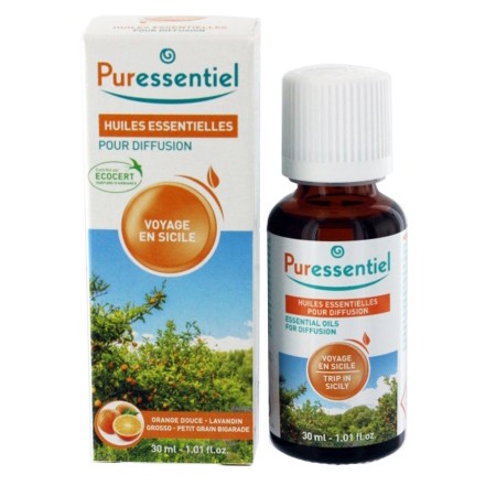 Puressentiel miscela viaggio in Sicilia per diffusore - 30 ml