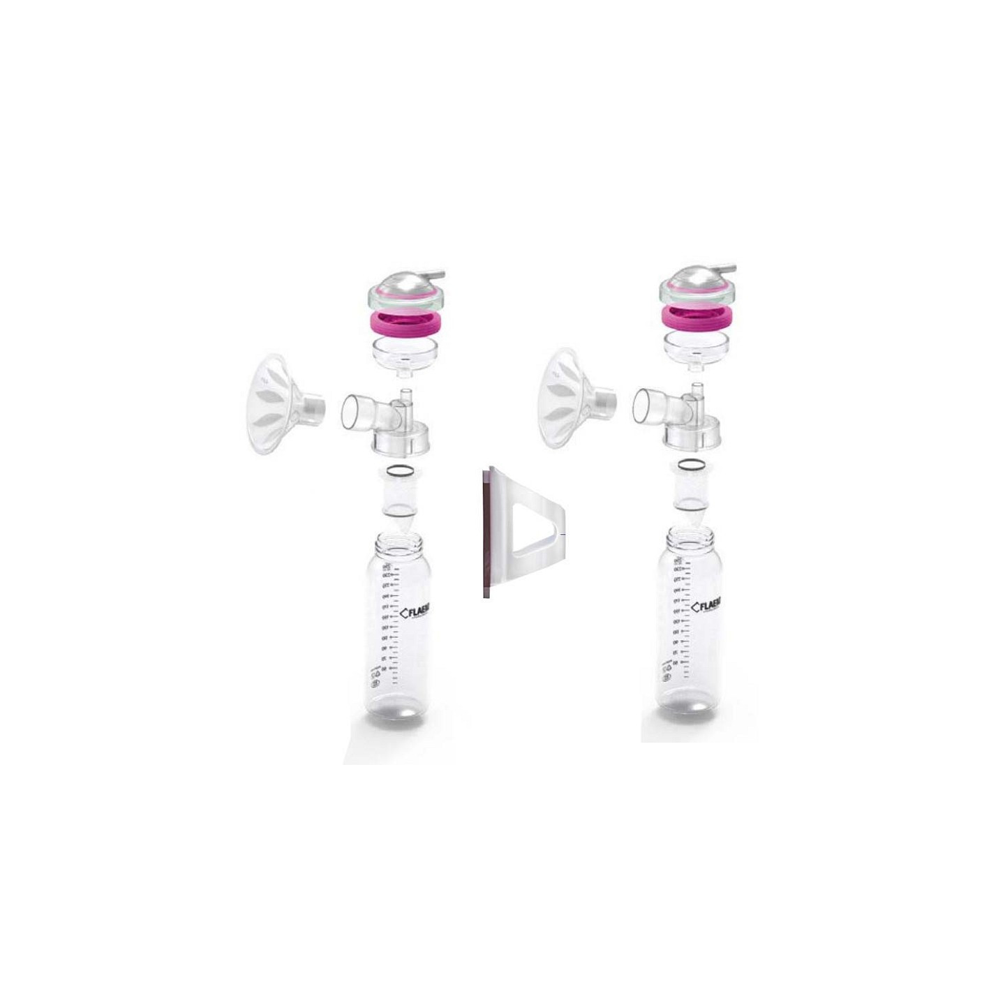 Kit ricambio completo TWINS 2 seni per Flaem Latty