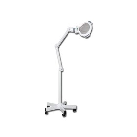 Lampe avec lentille dermique - sur chariot