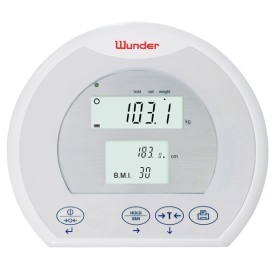 Bilancia pesapersone professionale elettronica a colonna con bmi rb200