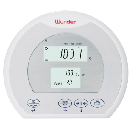 Professionelle elektronische säulenwaage mit bmi rb200