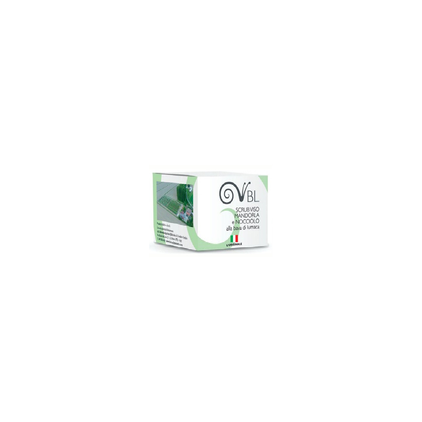 BL Scrub Viso Mandorla e Nocciolo alla bava di lumaca - 50 ml
