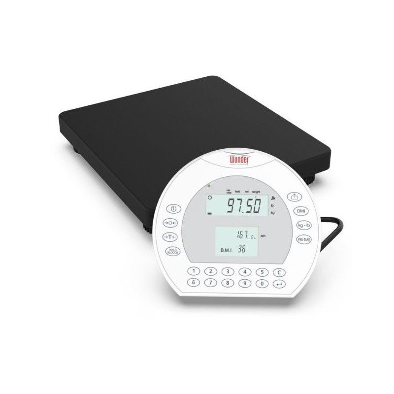Professional digital wired bathroom scale rb portable