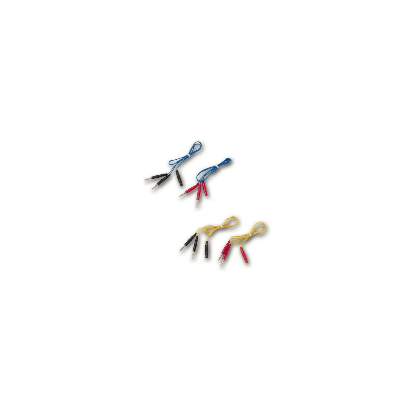 Cavetti sdoppiatori 2 cavi Blu+2 cavi Gialli