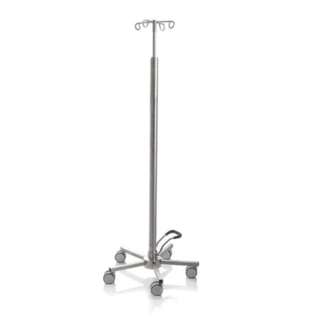 Piston elevating stainless steel hypodermoclysis stand