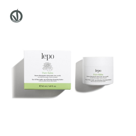 PURE BALM Burro detergente struccante viso-occhi con olio di avocado e burro di karité
