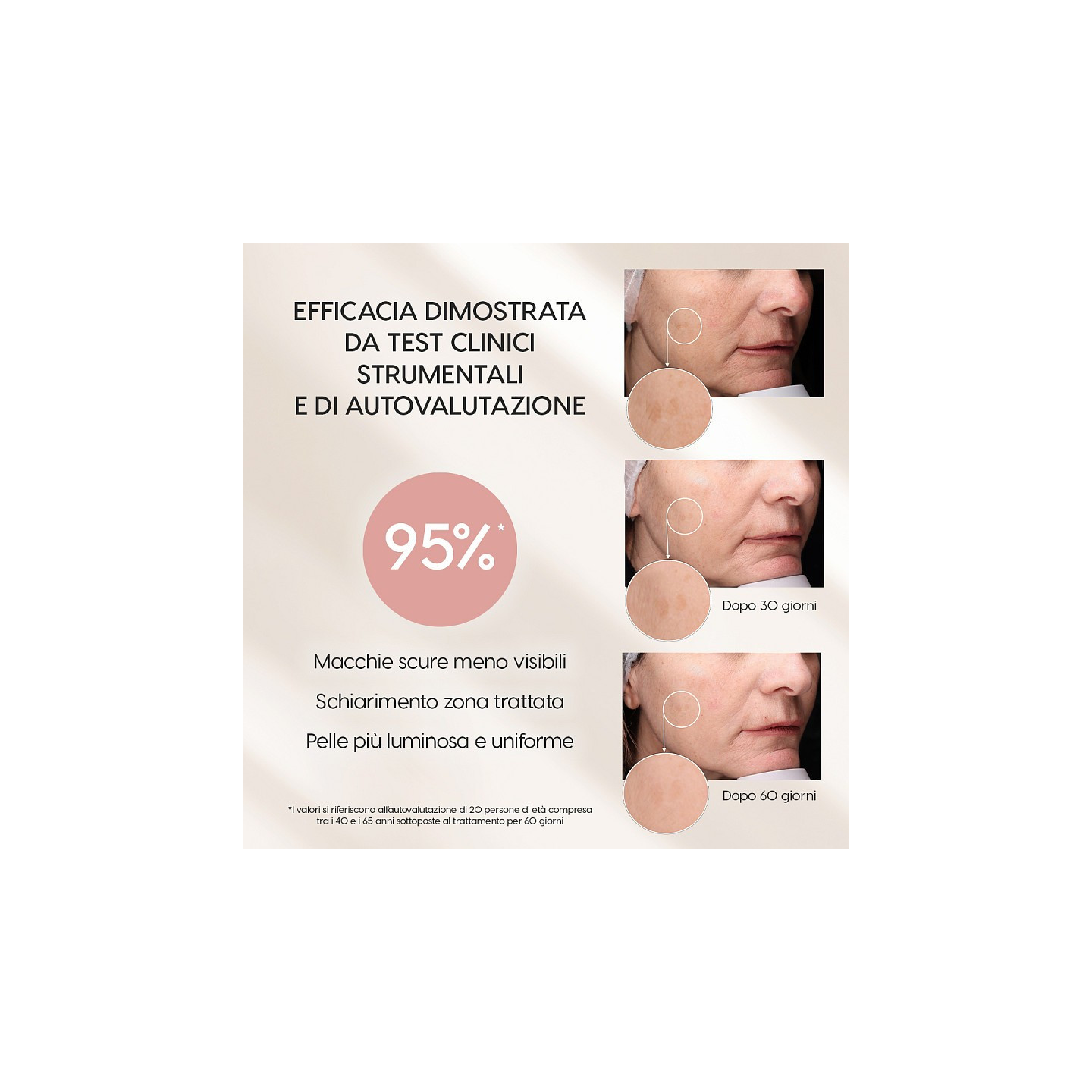 DARK SPOT REMEDY Siero viso schiarente anti-macchie con estratto di foglie di uva ursina e olivo