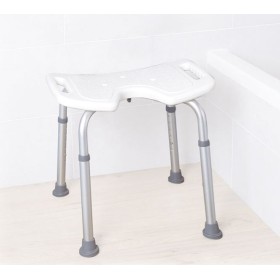 Duschsits med u-formad sits - utan ryggstöd