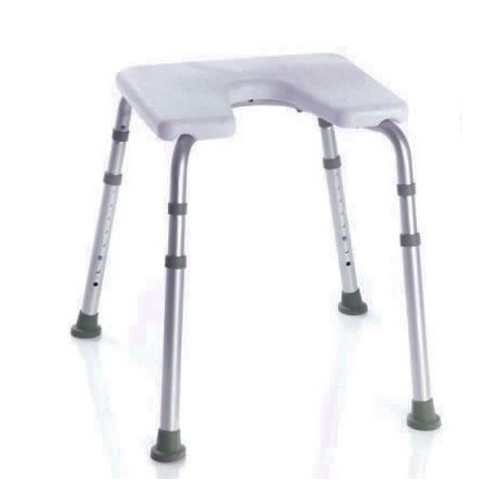Shower seat with u-shaped seat - without backrest
